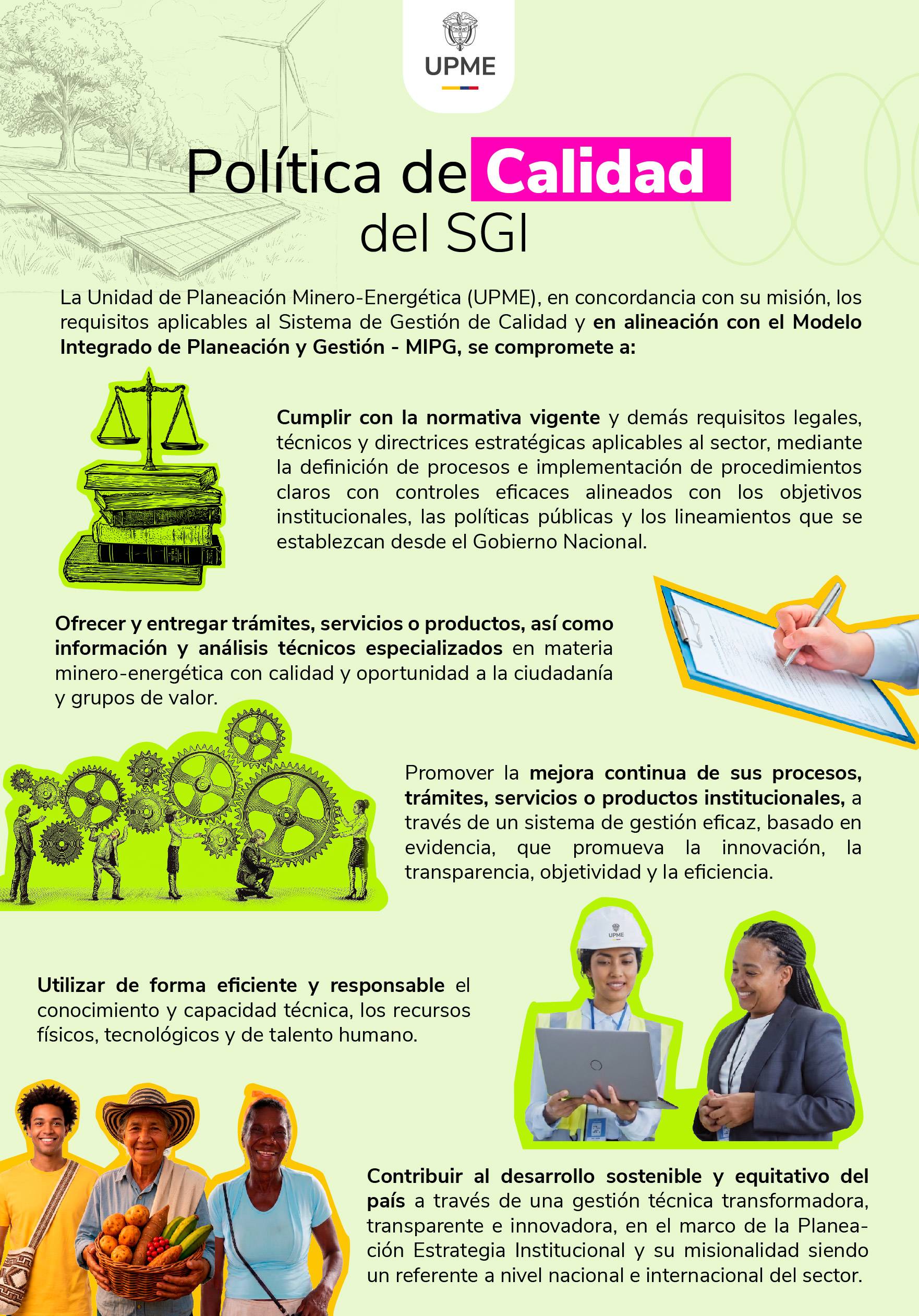 Diagrama politica de calidad sgi