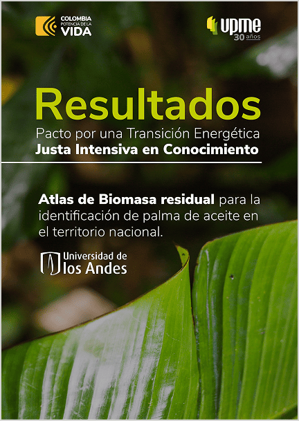 Atlas de biomasa residual para la identificación de palma de aceite en el territorio nacional