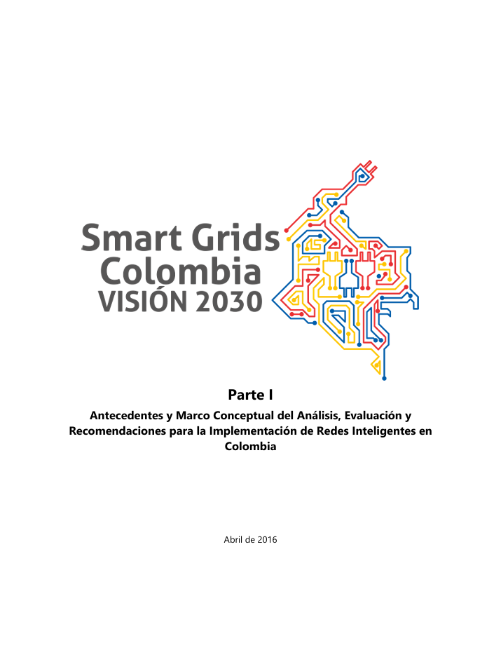 Card Smart Grids Colombia Visión 2030 Parte I