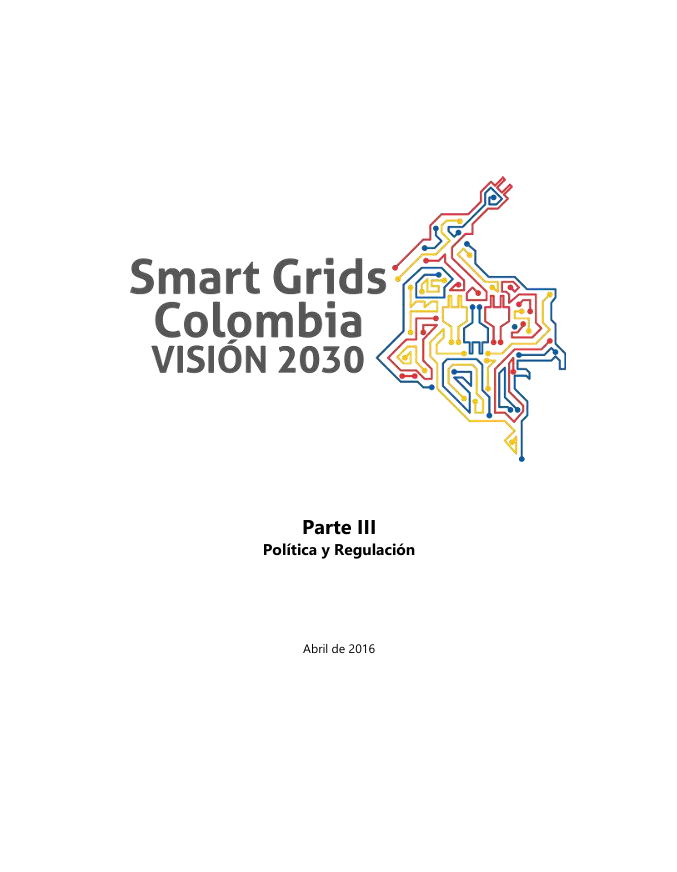 Card Smart Grids Colombia Visión 2030 Parte III