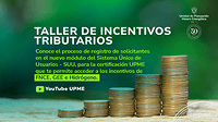 Taller de incentivos tributarios