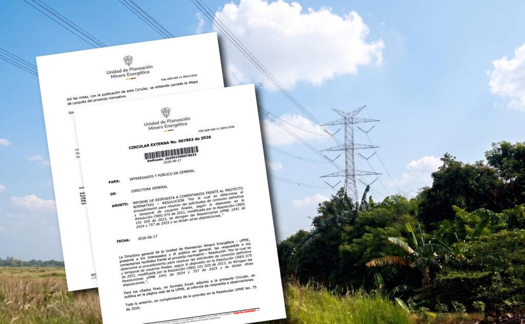 Cierra consulta sobre las reglas para solicitudes de conexion al sistema electrico
